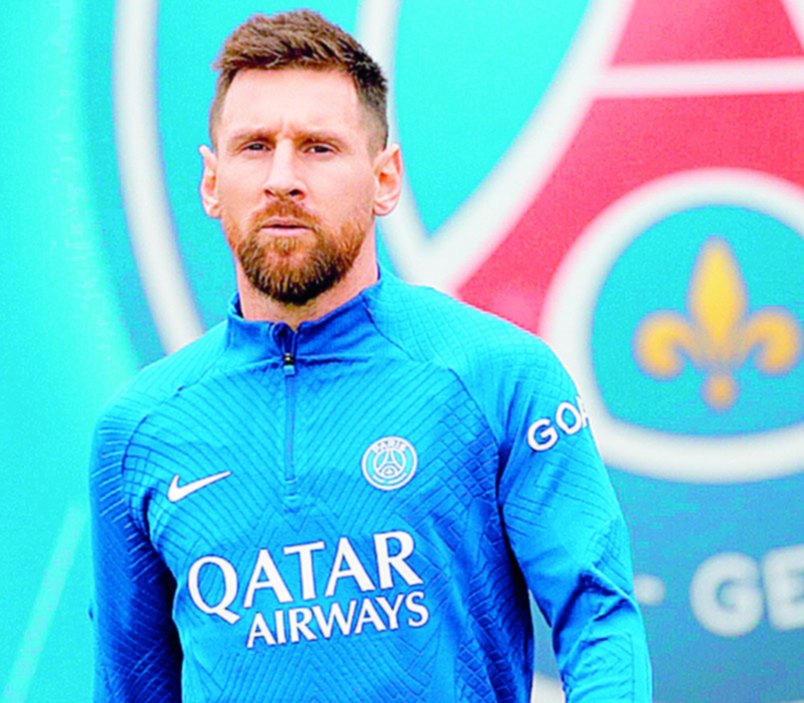 Messi sigue en recuperación y no estará presente ante Benfica