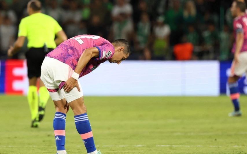 Se lesionó Di María y se encienden las alarmas en la Selección
