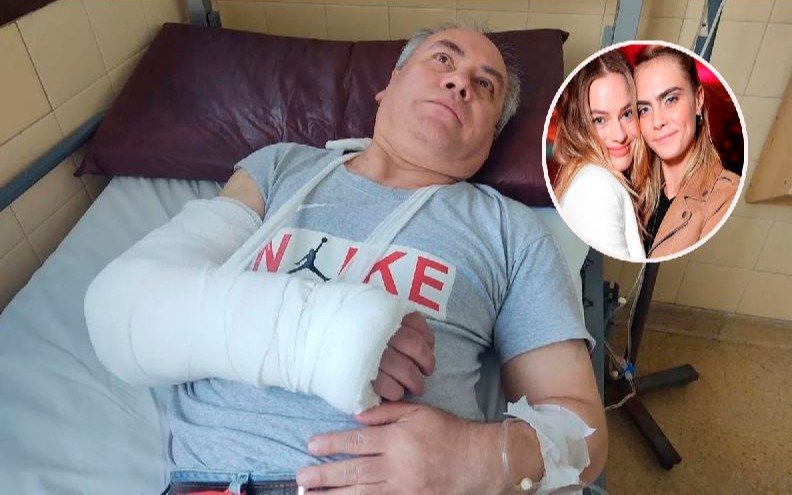Dieron de alta al fotógrafo agredido por los amigos de Margot Robbie y Cara Delevingne
