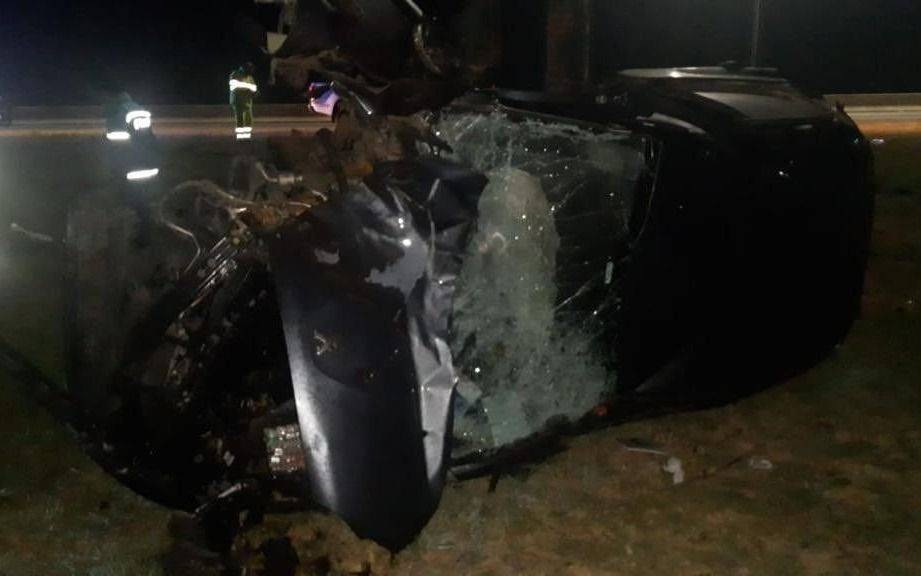 Mujer murió en un vuelco en la Autopista Bs.As.-La Plata