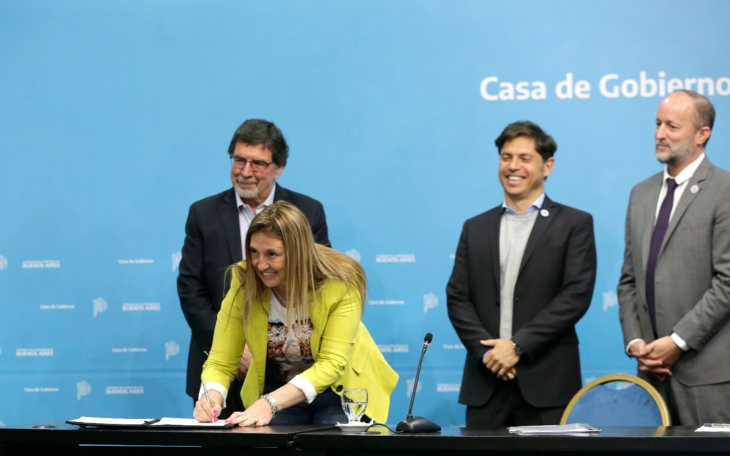  Kicillof: "La educación es un trabajo que la Provincia no puede hacer en soledad"