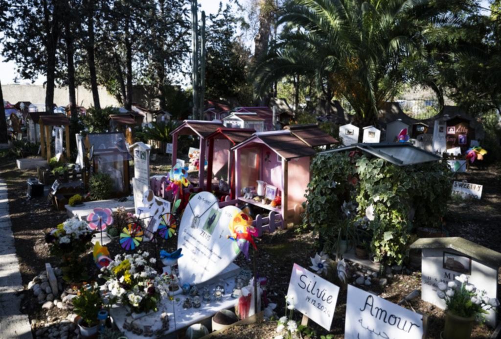 La gallina de Mussolini, en un cementerio de Roma
