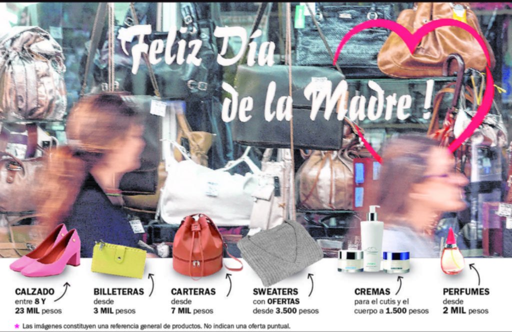 La compra a último momento: es la apuesta de este Día de la Madre