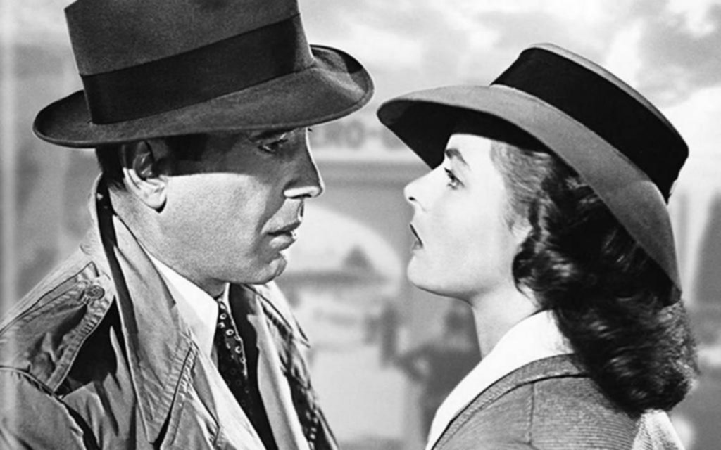 Volvió “Casablanca”: clásico del cine romántico, a una cartelera sobrada de violencia