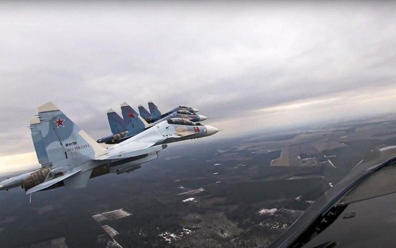Aviones estadounidenses interceptaron a bombarderos rusos cerca de Alaska