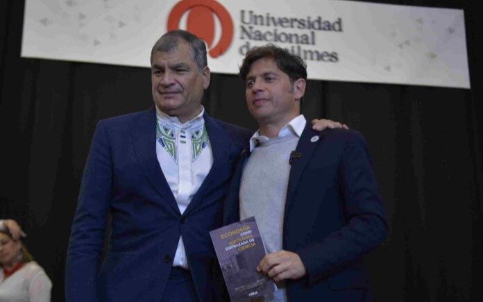 Rafael Correa en la UNQ