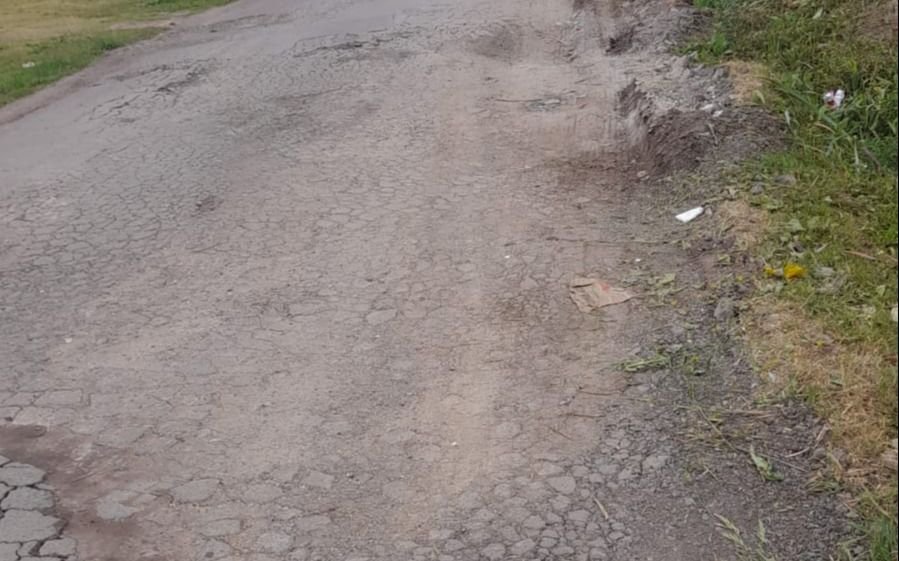Vecinos denuncian el pésimo estado de las calles en San Carlos