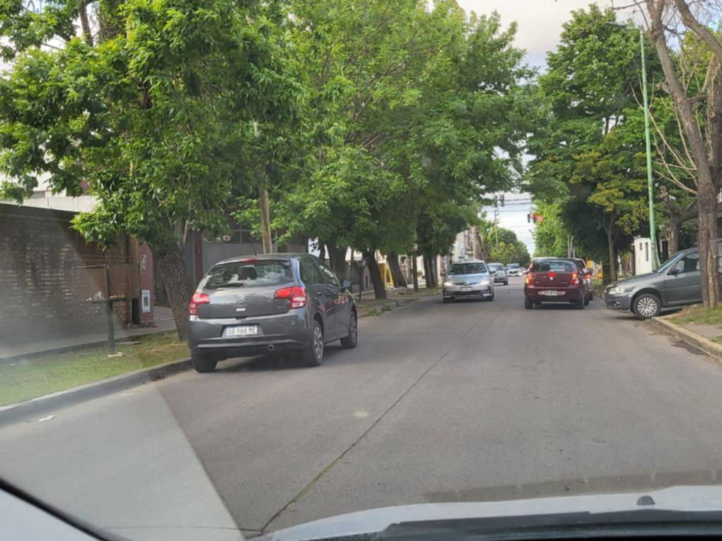 Reclamo por el tránsito en la zona de 489, Belgrano y 23