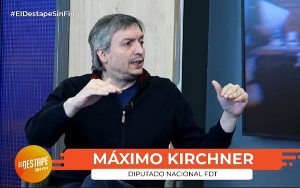Máximo Kirchner puso en duda que Cristina se presente en 2023: "Creo que no va a ser candidata"
