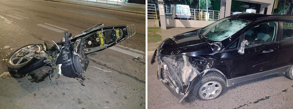La Ciudad, en emergencia vial tras otro accidente con un motociclista fallecido