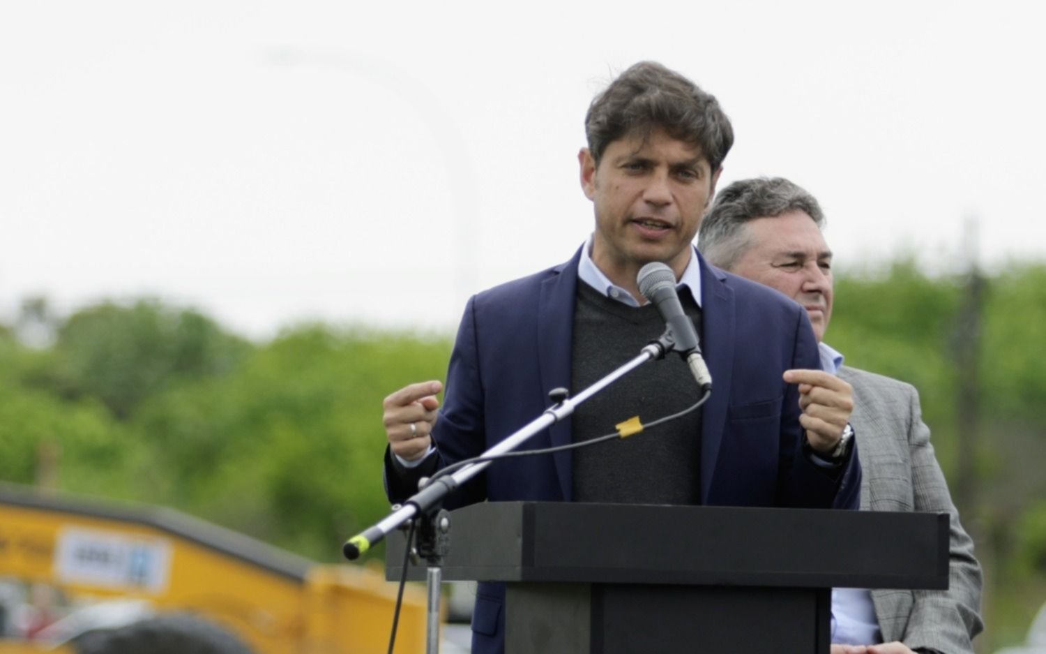 Para Kicillof "es prematuro hablar de candidaturas", pero dijo que Cristina "tiene todo para ser presidenta"
