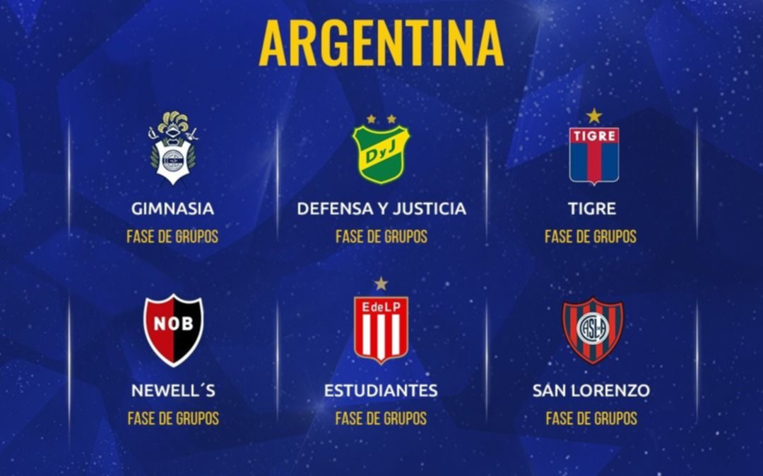 La Sudamericana dio la bienvenida a Estudiantes y Gimnasia: cuándo harán su debut en la Copa