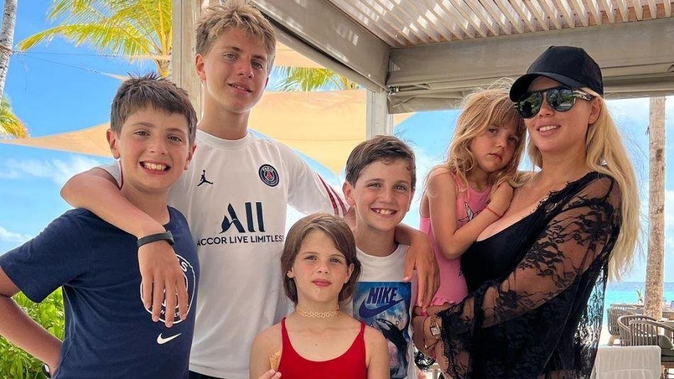 Cómo reaccionaron los hijos de Wanda tras la separación