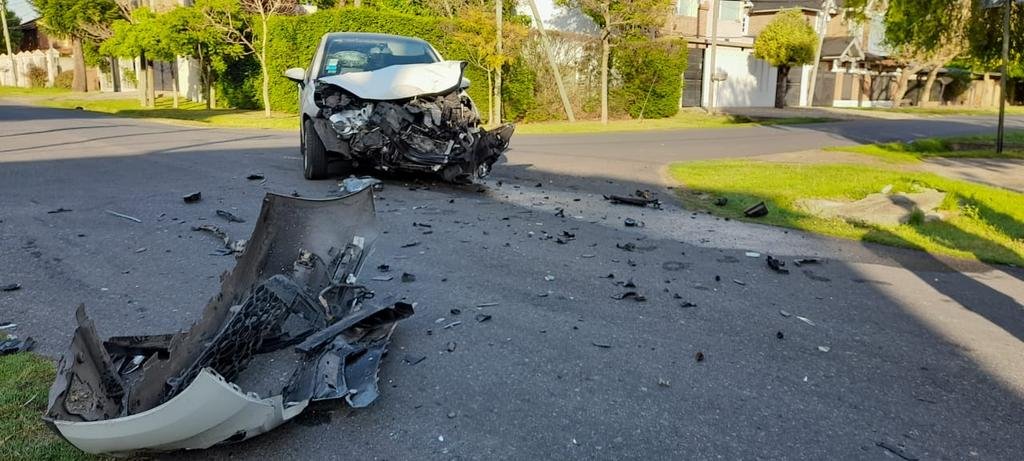 Adolescente herido por un choque en Gonnet