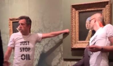 Se pusieron de moda los ataques a obras de arte para visibilizar reclamos