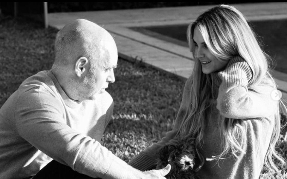 "Yo también me enamoré": el saludo de la novia de Rodríguez Larreta
