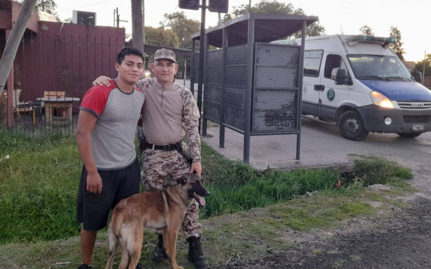 La perra que movilizó a un barrio de La Plata ya está con sus dueños