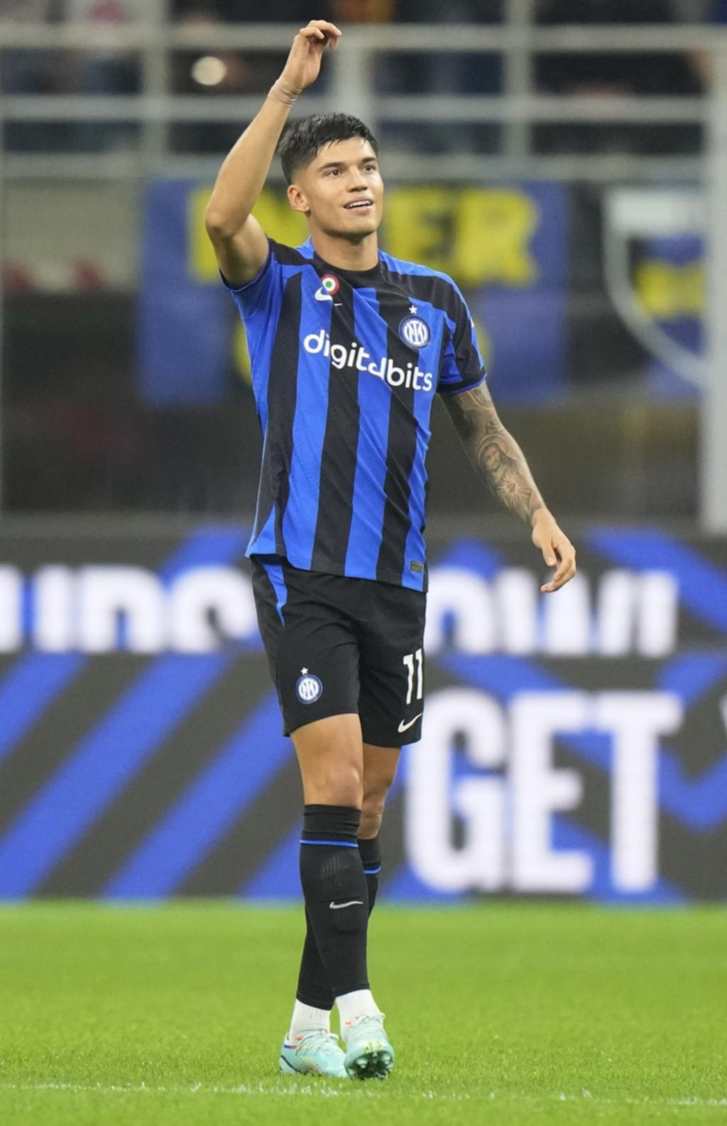 El Tucu Correa aportó un gol en el éxito del Inter