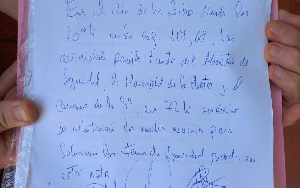 Prometen “solucionar el tema de la inseguridad” del barrio El Mondongo
