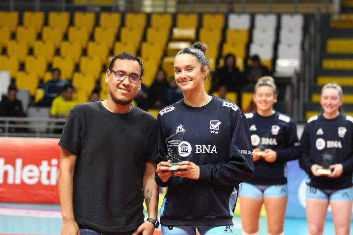 Una Lobita, campeona y MVP con Argentina