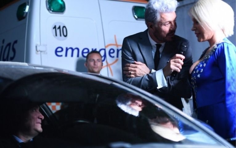 Javier Milei apareció en el Bailando junto a Fátima Flórez: cómo fue el diálogo con Tinelli