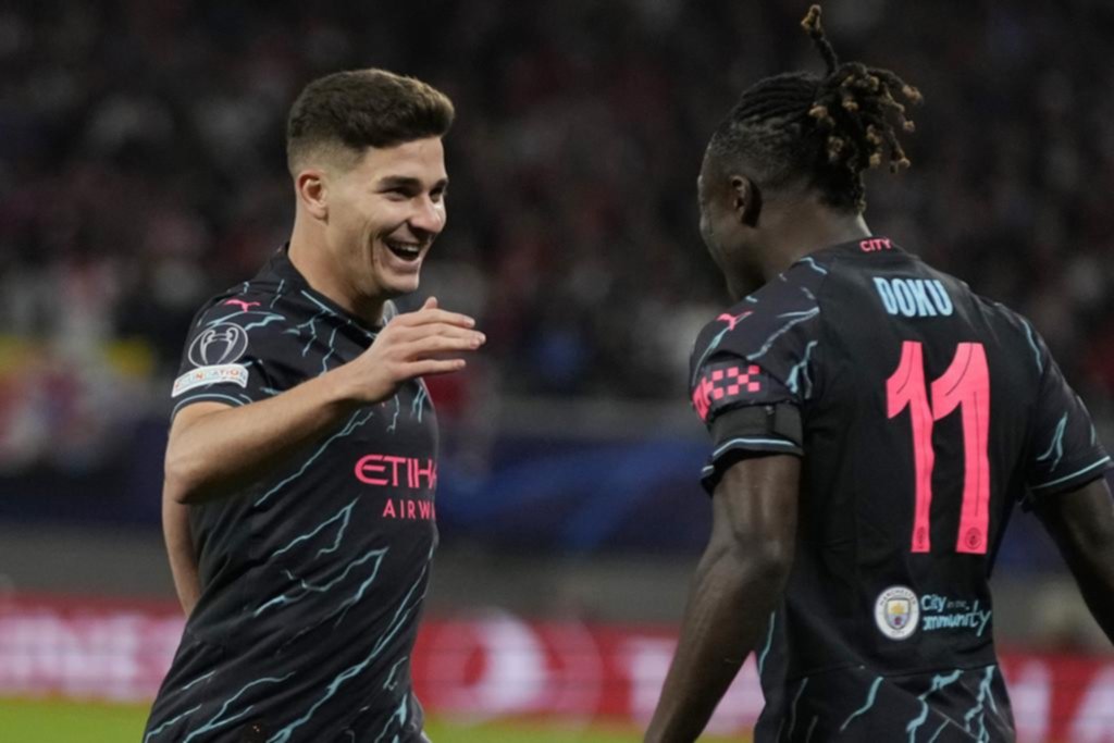 Julián, el “salvador”: un gol y asistencia para el éxito del City