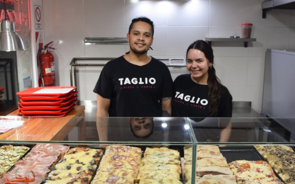 Pizza in teglia (en bandeja) hecha en casa