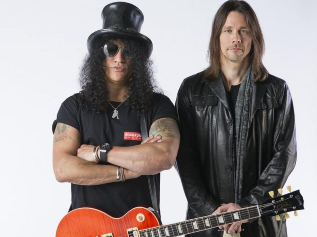 Slash, Myles Kennedy y los Conspirators vienen en febrero al país
