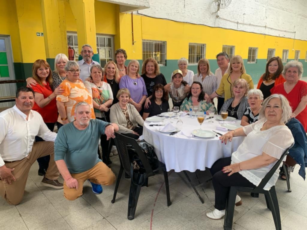 Celebración del gimnasio para adultos mayores de 50 años