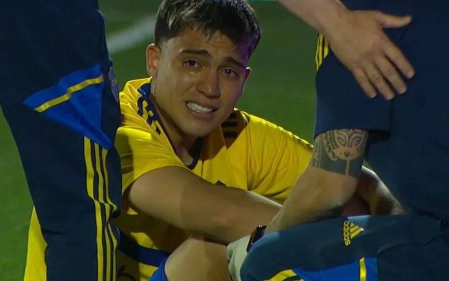 Boca y una dura baja: se conoció la grave lesión del Changuito Zeballos
