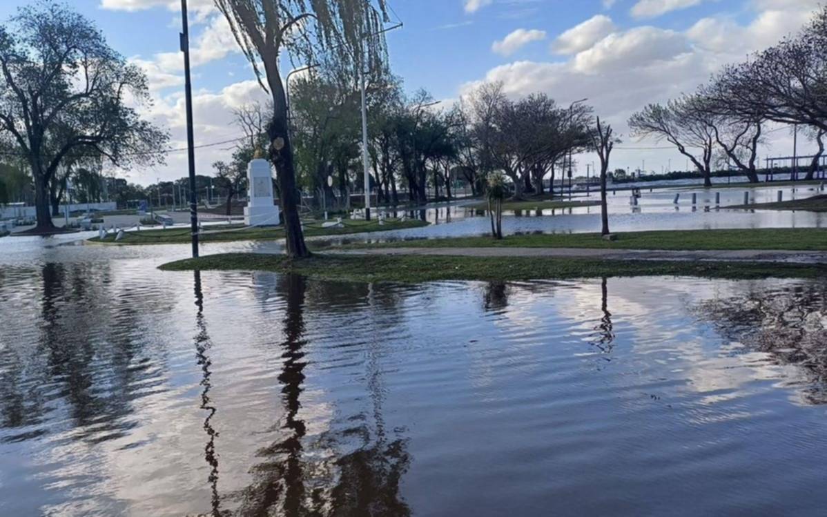 Cesó el alerta por la crecida del río en Quilmes