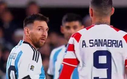 Messi, picante contra Antonio Sanabria, el jugador paraguayo que lo escupió: "No sé quién es el chico este"