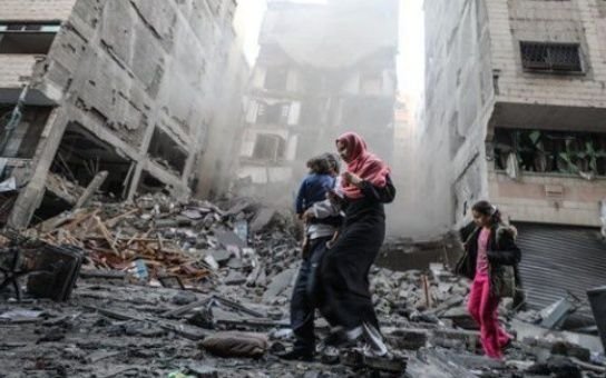 Un millón de palestinos dejaron sus hogares en Gaza por los bombardeos israelíes