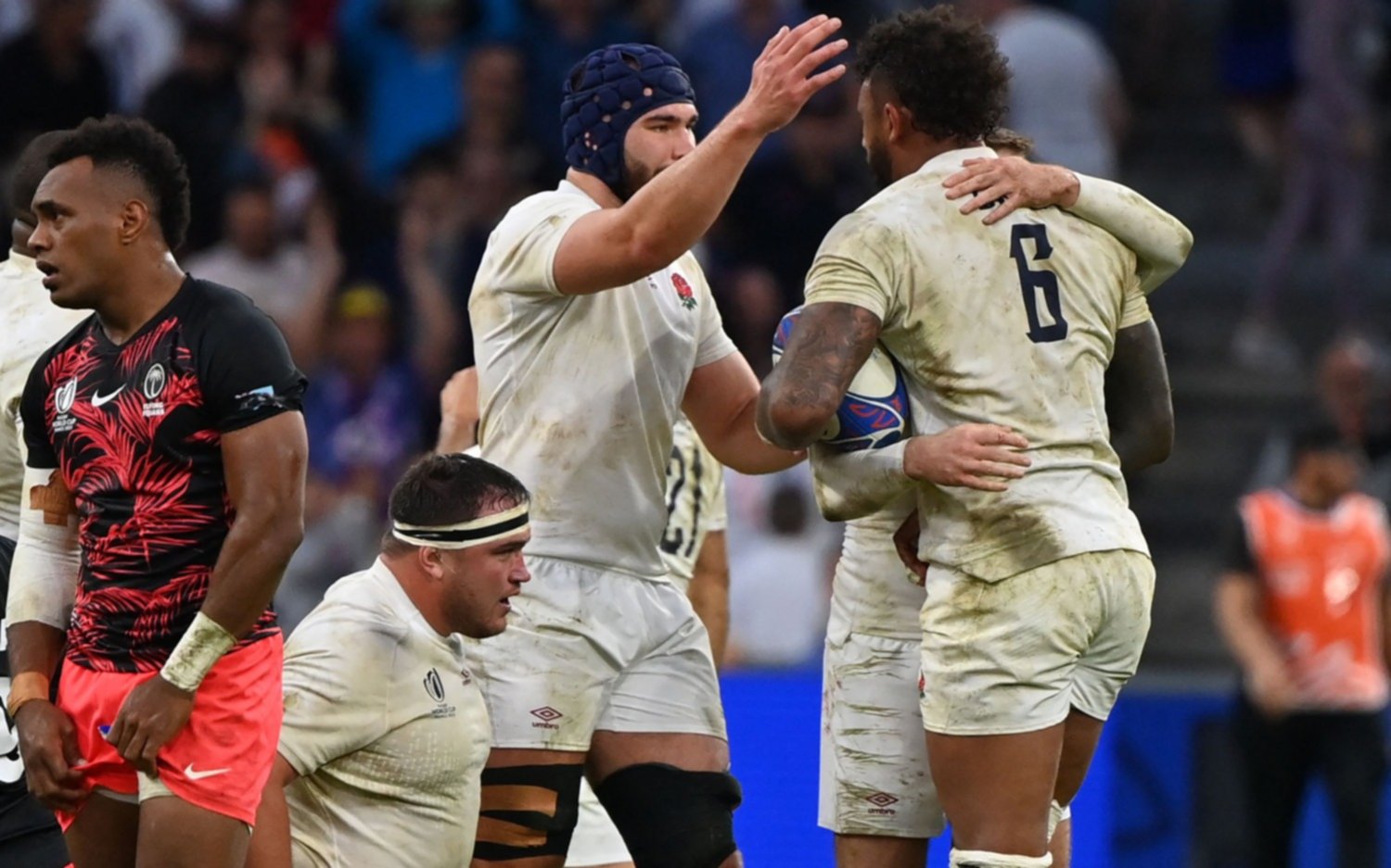 Inglaterra venció a Fiji y es semifinalista del Mundial de Rugby
