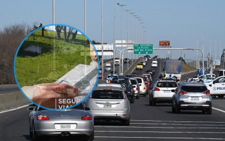 VIDEO. "Maniobras erráticas": conducía borracho por Ruta 2 y lo agarraron a tiempo