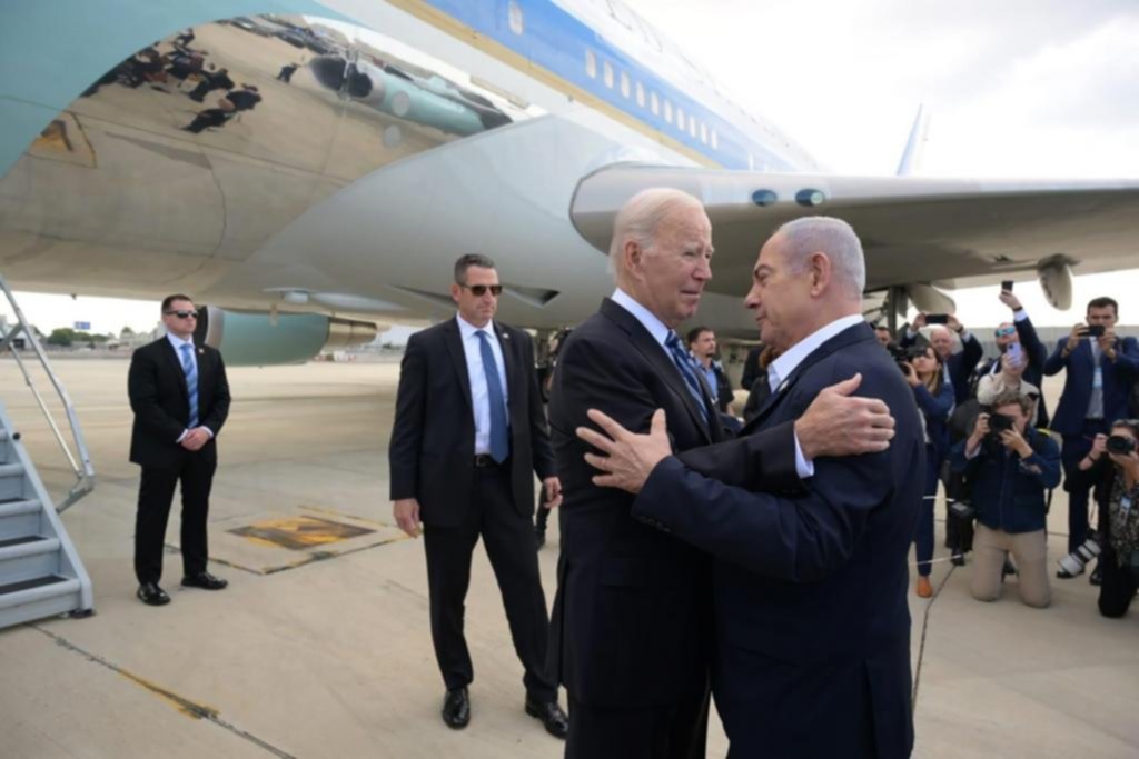 Biden respalda a Israel y arremete contra Hamás