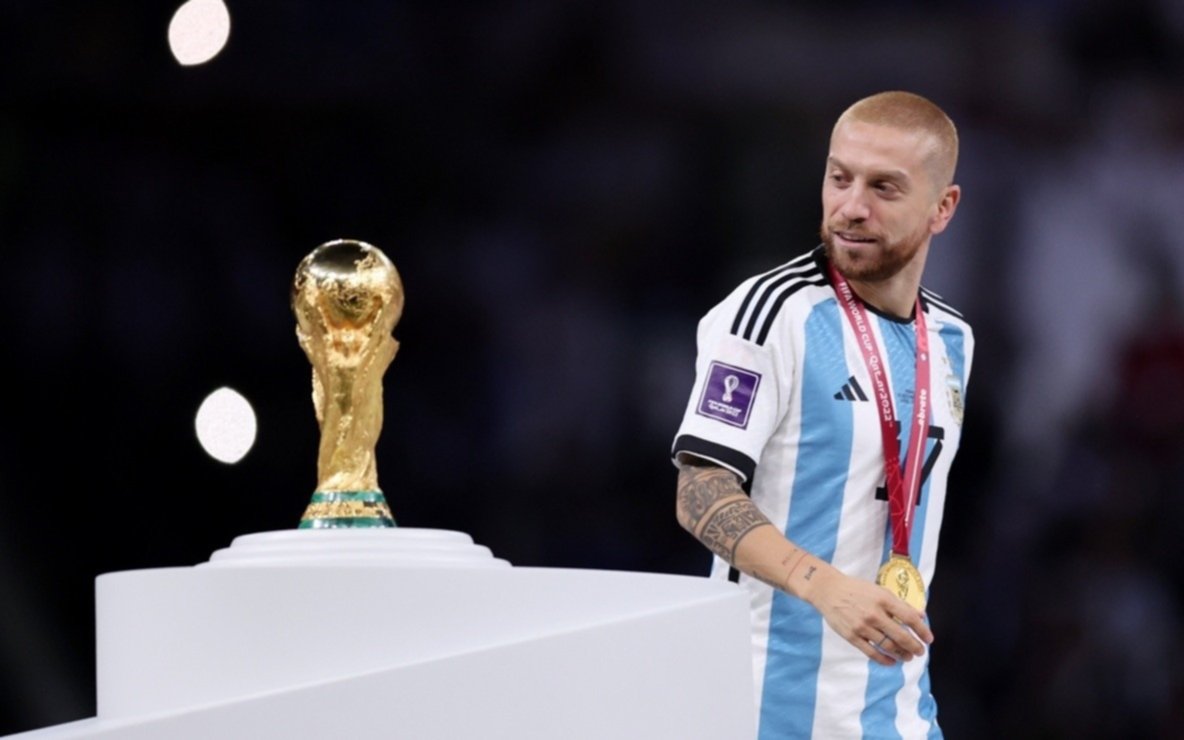 Papu Gómez se enteró del doping positivo horas antes de la final de la Copa del Mundo