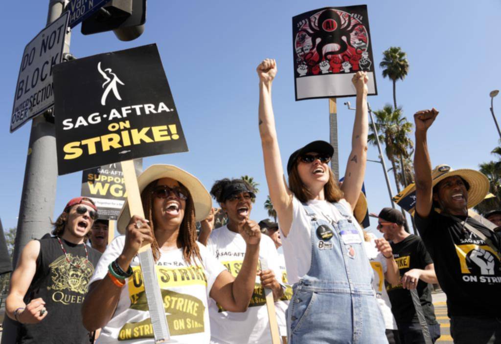No afloja la huelga de actores en Hollywood