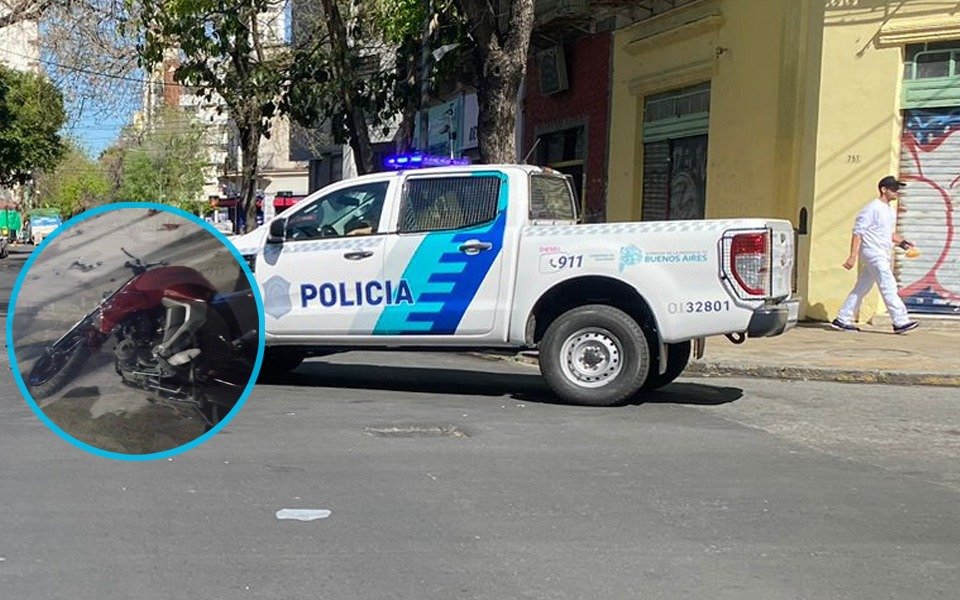 Un motociclista está grave luego de sufrir un accidente en La Plata