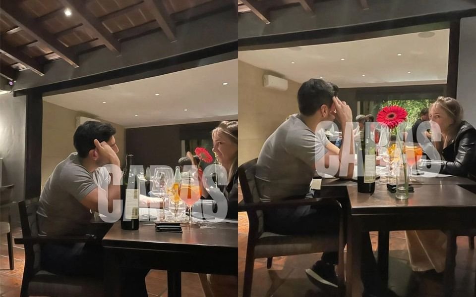 Facundo Moyano "acaramelado" con su ¿nueva novia?: las fotos del encuentro