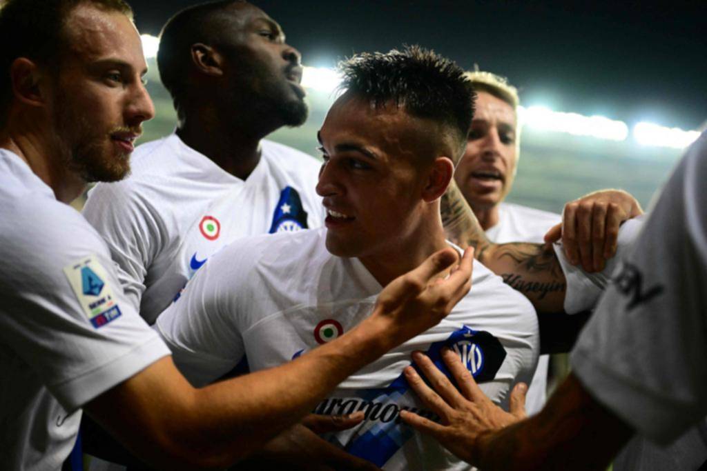 Lautaro sigue encendido y llevó al Inter a la punta