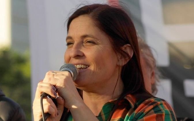 Luana Simioni, la primera candidata de La Plata que votó: "Estamos con expectativas"