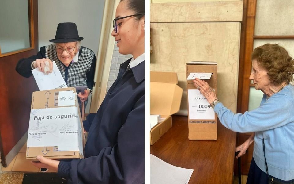 Votar después de los 90 años: historias en La Plata de los que no pierden la esperanza de un país mejor