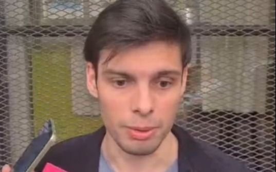 Sufragó el libertario Luciano Guma y dijo que "tenemos leones más que fiscales"