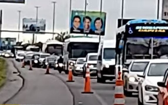 Autopista: por un terrible vuelco, llegar a CABA esta mañana fue un infierno