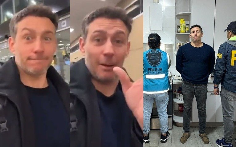 Uno de los socios de "El Croata" detenido es el que discriminó a una azafata de Aerolíneas Argentinas