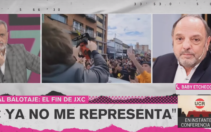 "Un acto de cobardía": la reacción de Baby Etchecopar por el acuerdo Javier Milei - Patricia Bullrich