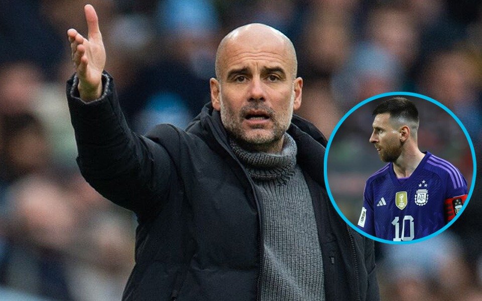VIDEO. Guardiola se refirió a la comparación que hizo Messi entre la Selección y Barcelona: "Es algo..."