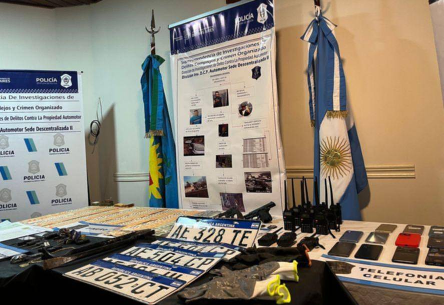 Cae una temida banda que robaba autos de alta gama