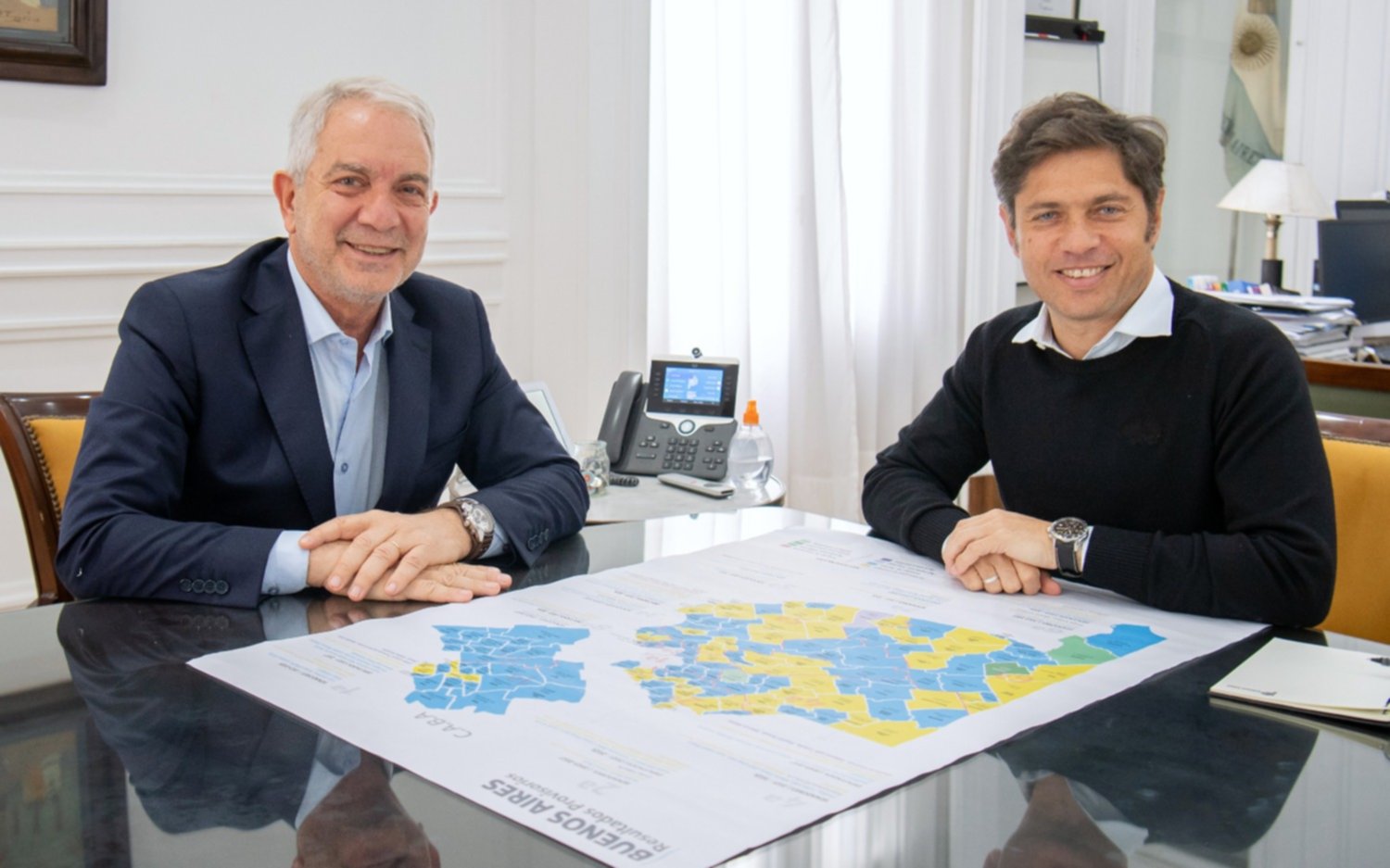 Axel Kicillof felicitó a Alak por el triunfo en La Plata: “Eligieron la integración regional”